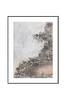 Juliste White Moss Stone No 1, 30x40 cm