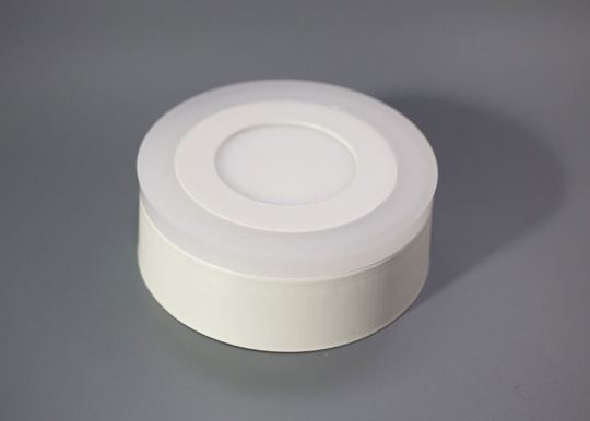 Pintapuolinen paneelivalaisin 3+3 W,Ø10,5 cm