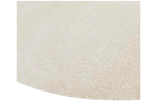 Narma velour matto Eden cream pyöreä Ø 200 cm